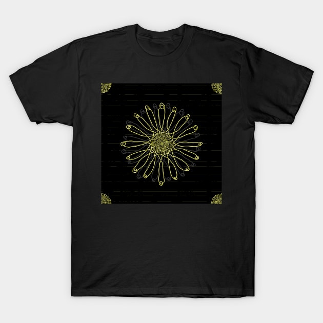 Celtic Sunflower T-Shirt by LochNestFarm